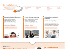 Tablet Screenshot of eva-kalbheim.de
